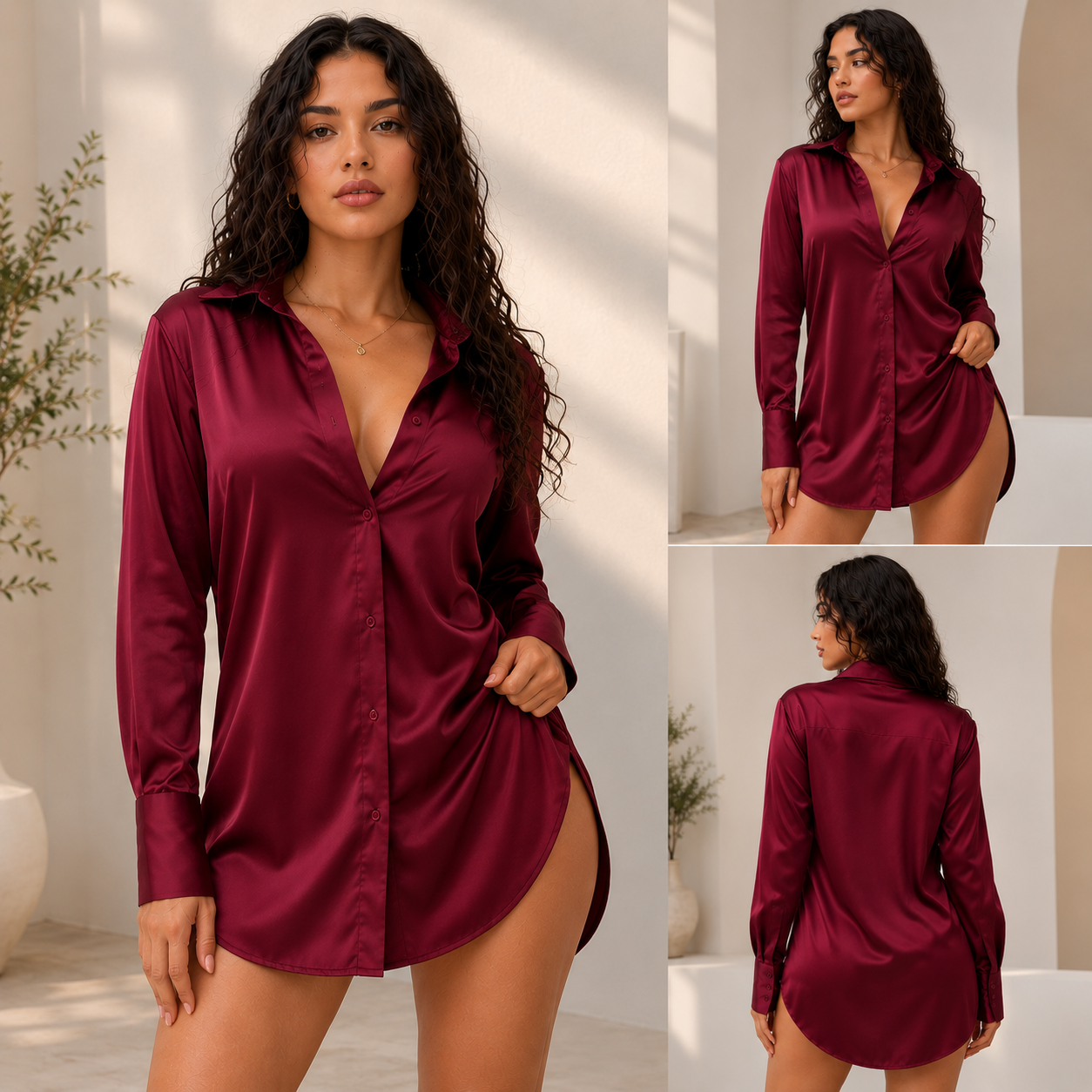 Blusón Premium De Mujer – Caída Perfecta y Cero Transparencia.